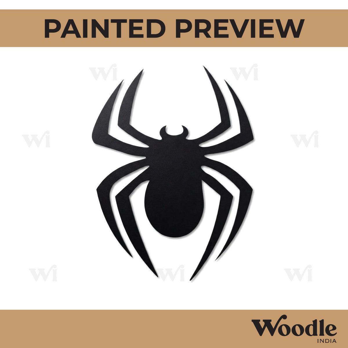 Spider Cutout MDF Design 1