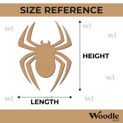 Spider Cutout MDF Design 1