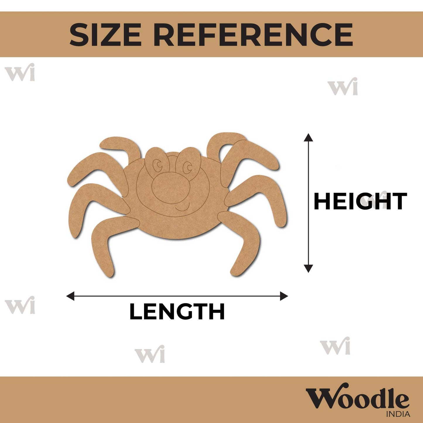 Spider Pre Marked MDF Design 6
