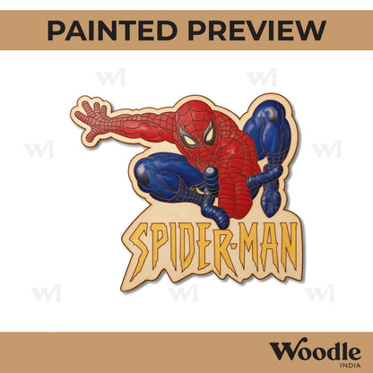 Spiderman Pre Marked Base MDF Design 2