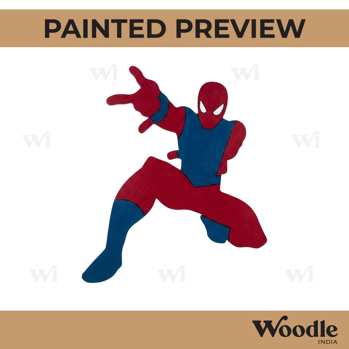 Spiderman Pre Marked MDF Design 1