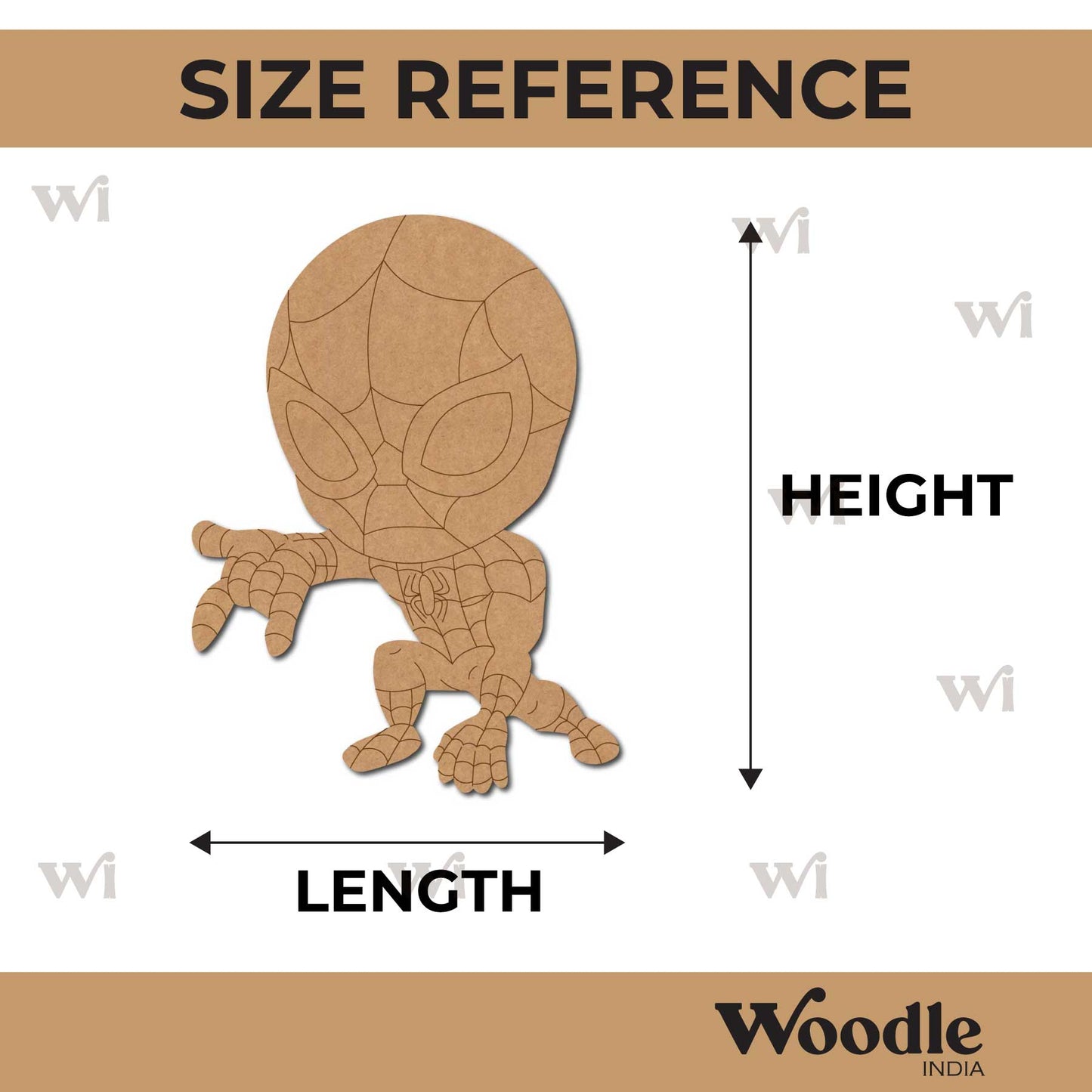 Spiderman Pre Marked MDF Design 11