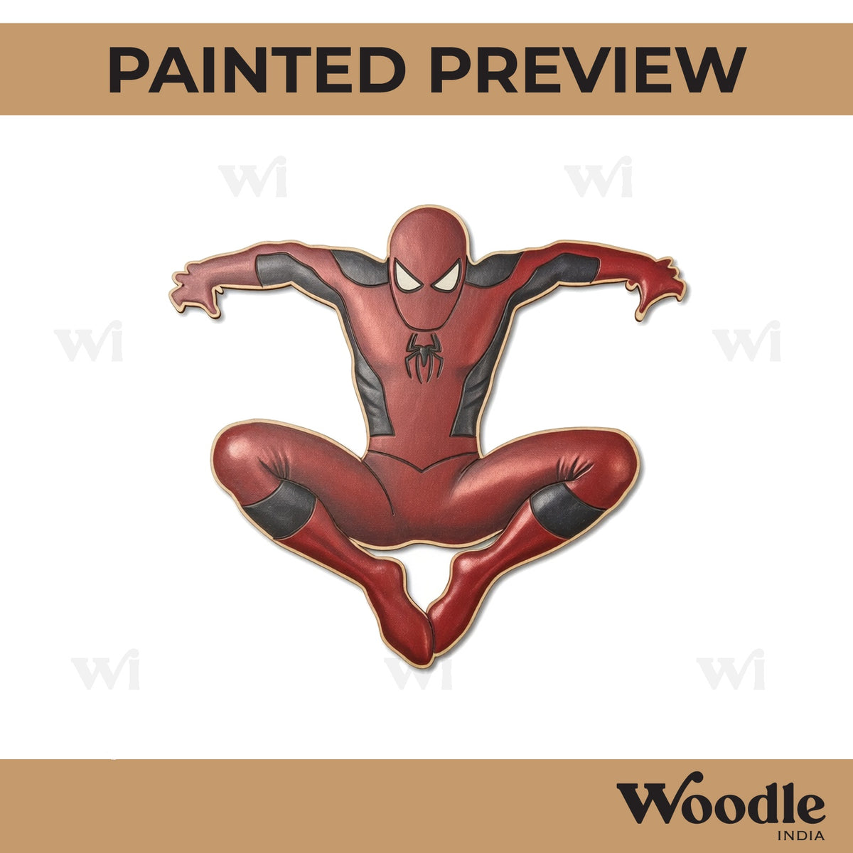 Spiderman Pre Marked MDF Design 2