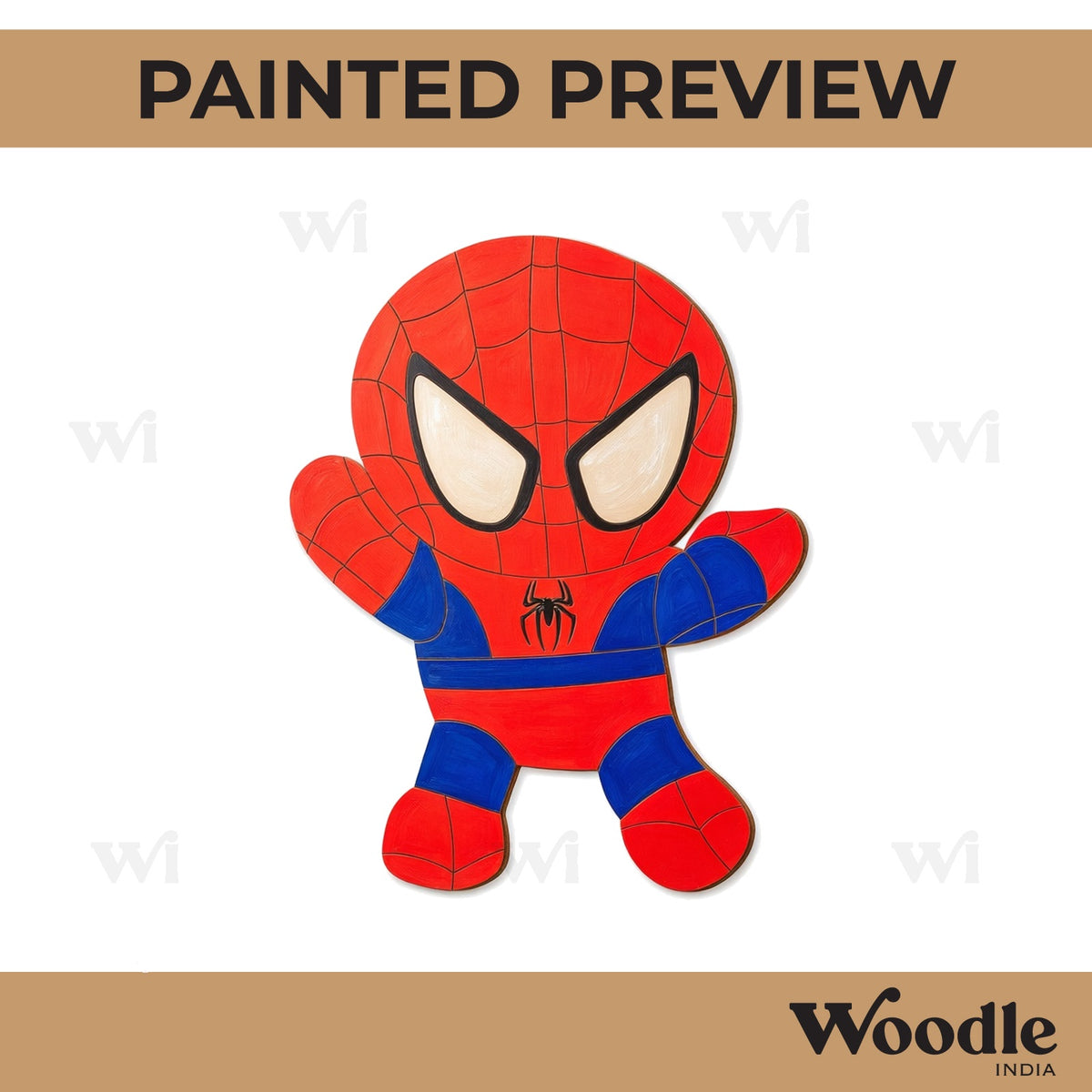 Spiderman Pre Marked MDF Design 4