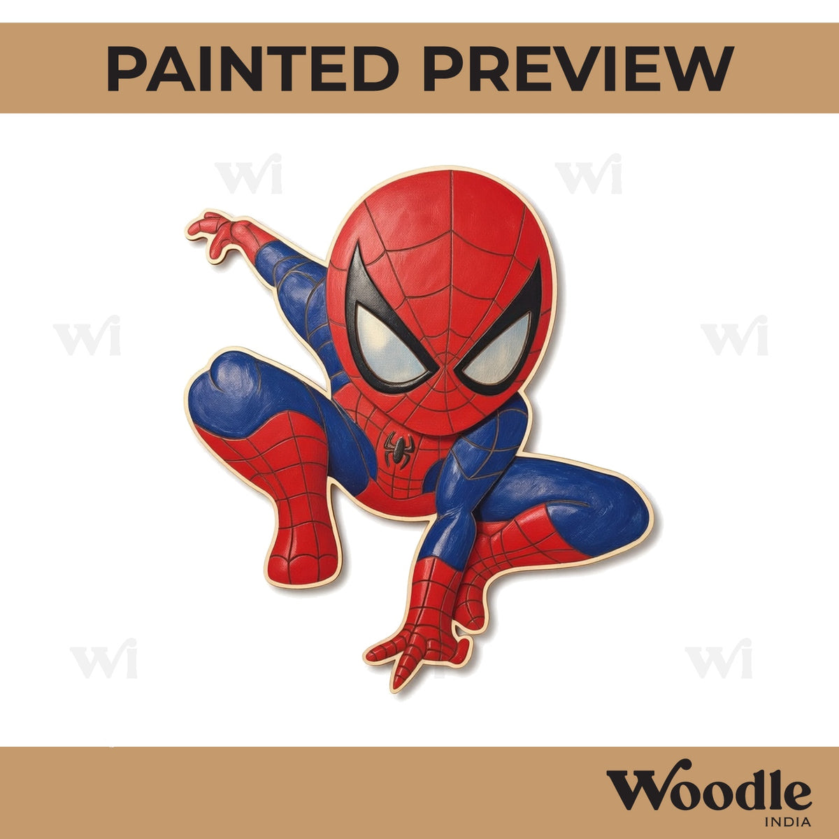 Spiderman Pre Marked MDF Design 9