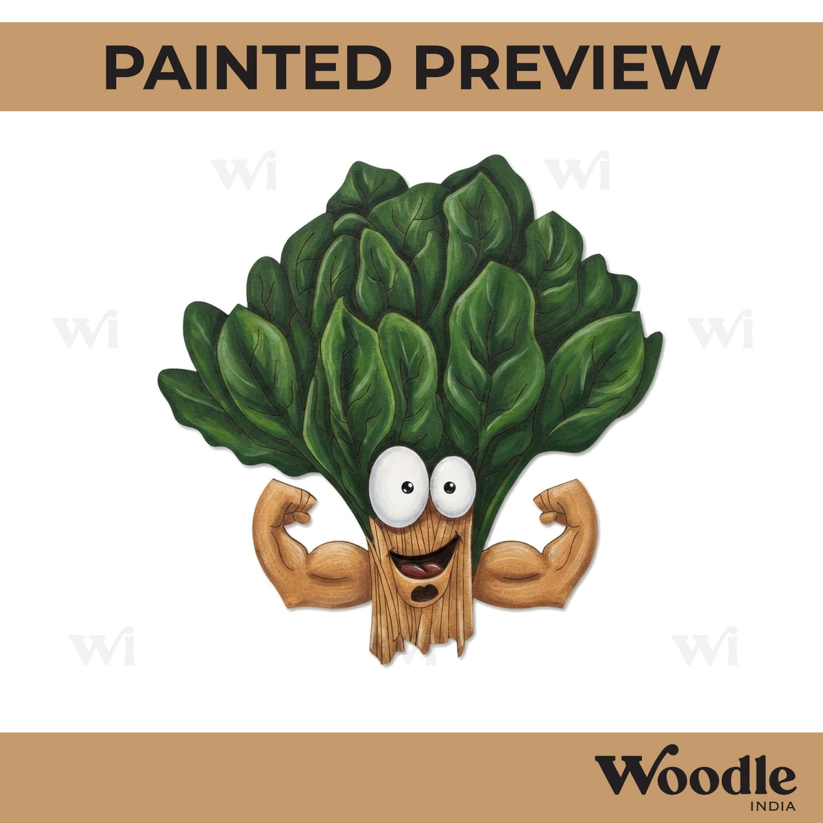 Spinach Pre Marked MDF Design 2