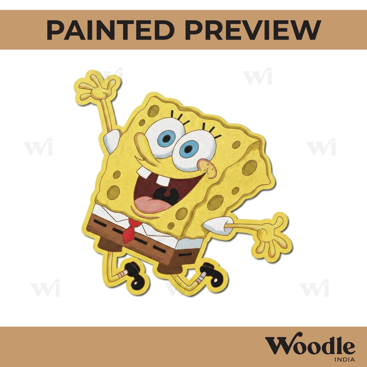 Spongebob Pre Marked MDF Design 1