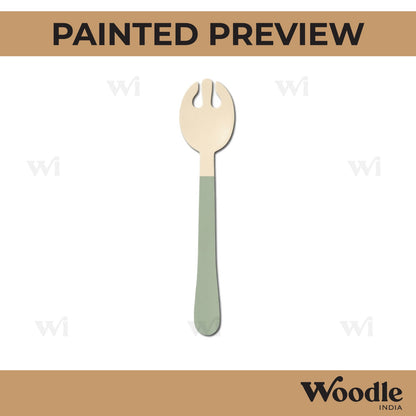 Spoon Fork Cutout MDF Design 1