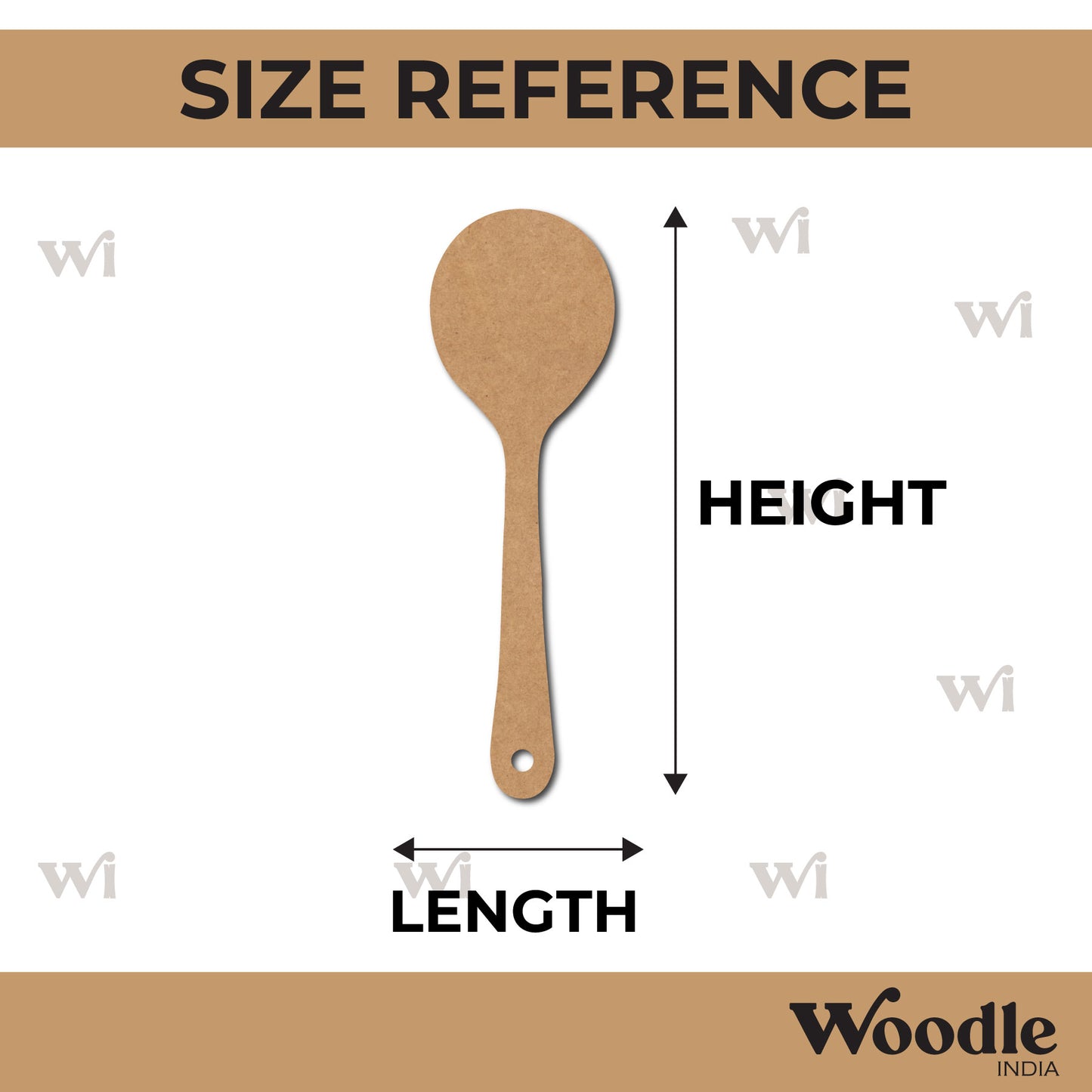 Spoon Fork Set MDF Design 1