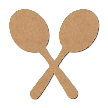 Spoons Cutout MDF Design 1