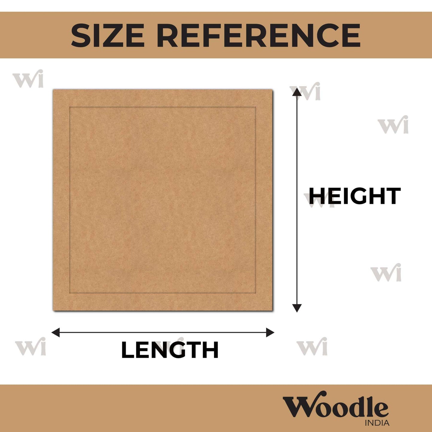 Square Frame MDF Design 2