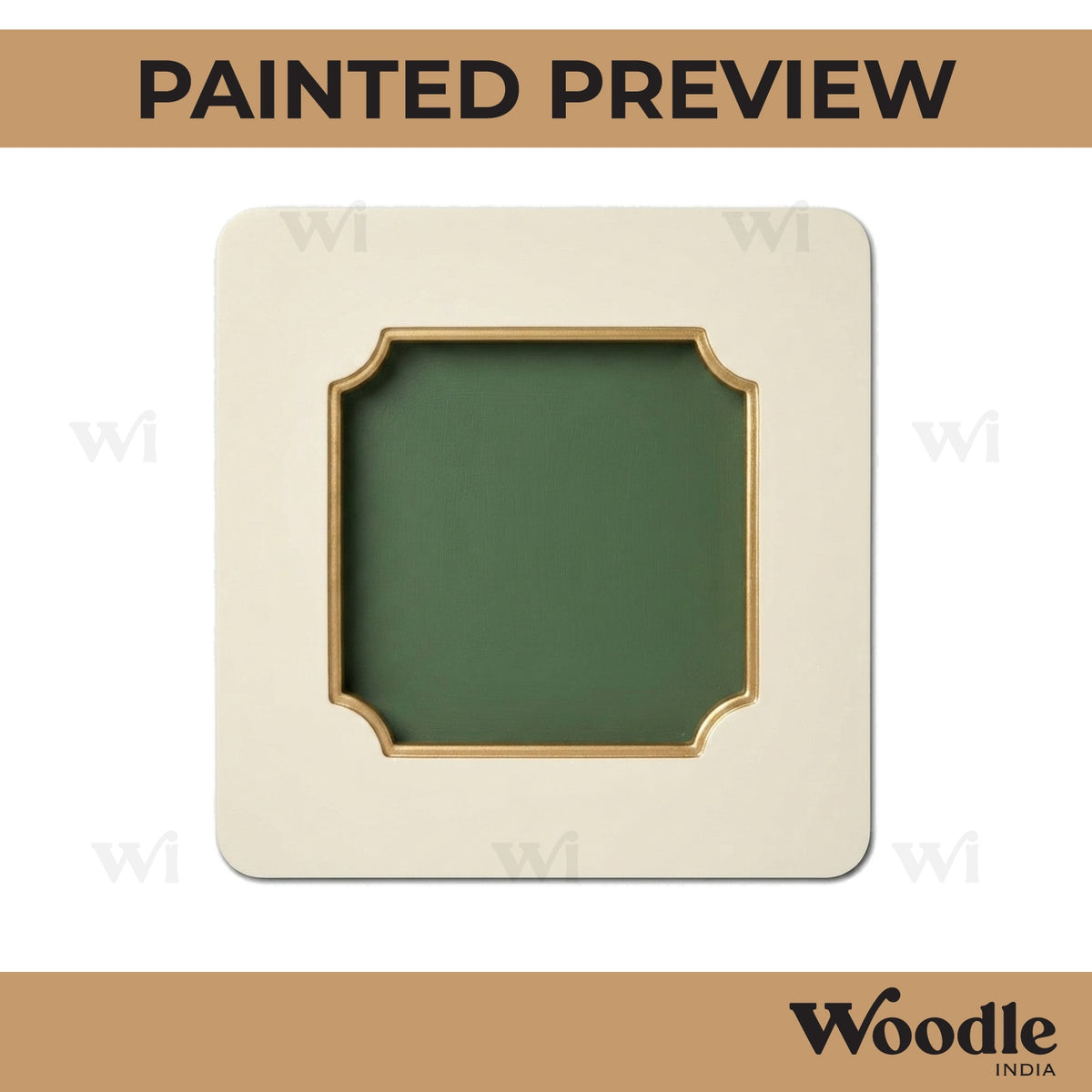 Square Frame MDF Design 4