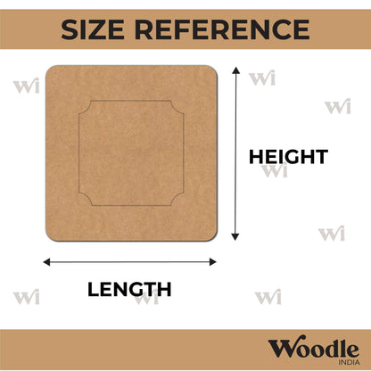Square Frame MDF Design 4