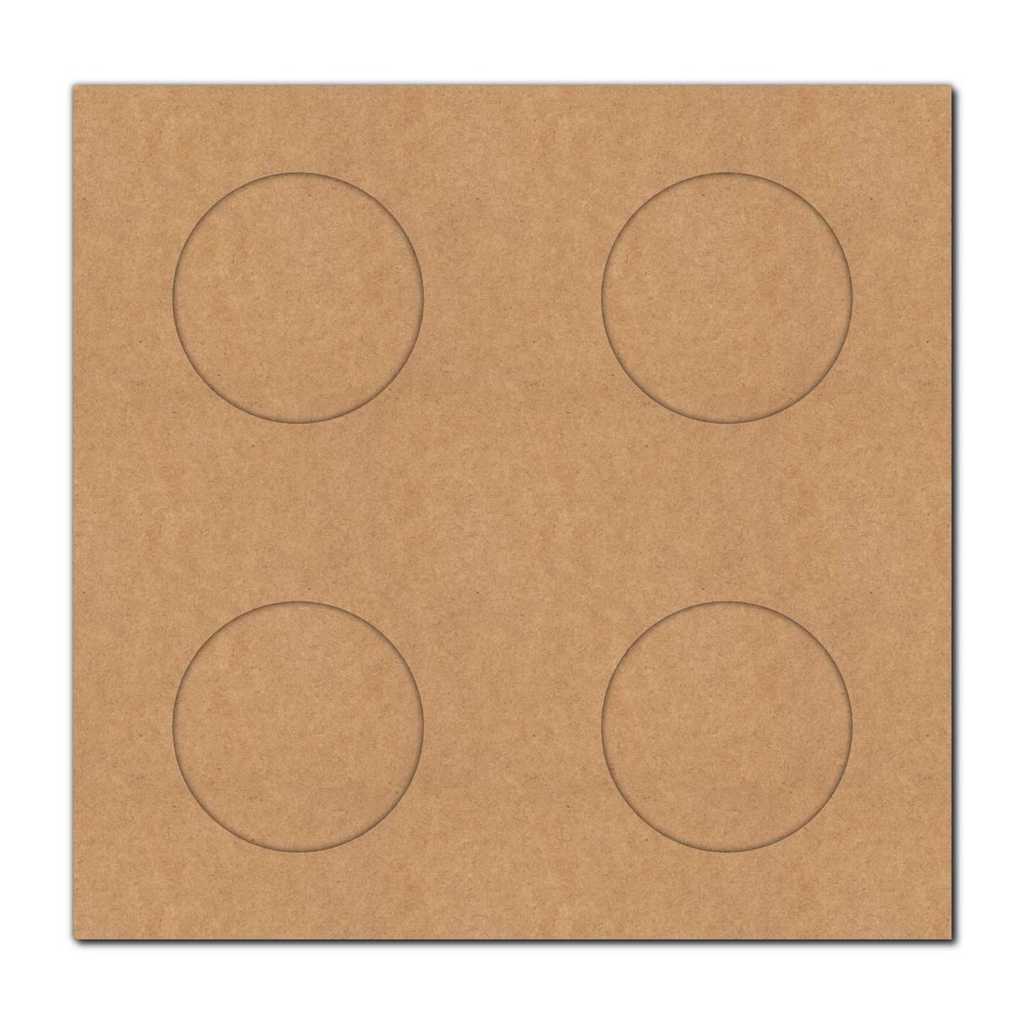 Square Multiple Diya Tealight Holder MDF Design 1