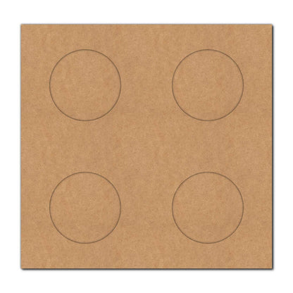 Square Multiple Diya Tealight Holder MDF Design 1
