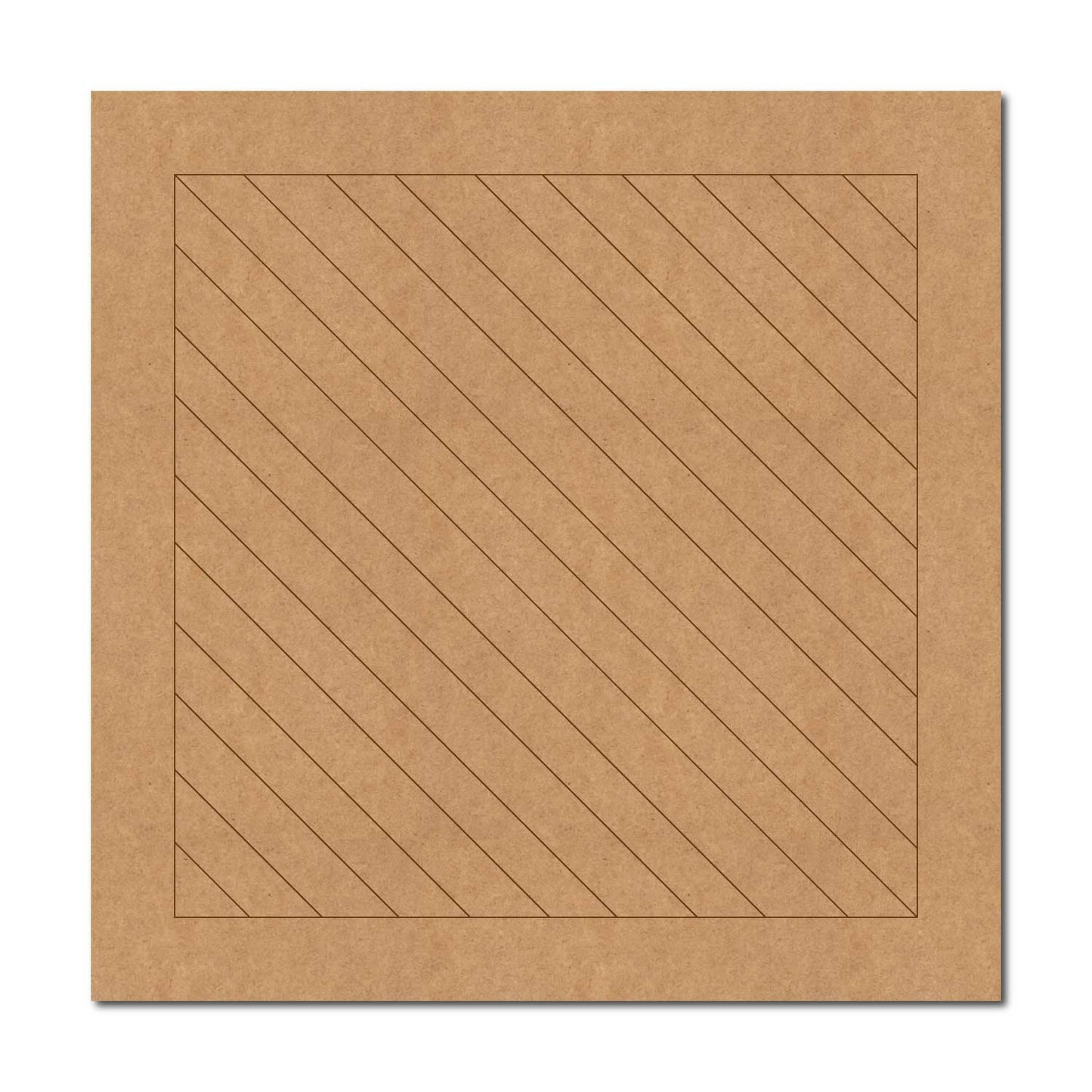 Square Pre Marked Base MDF Design 1