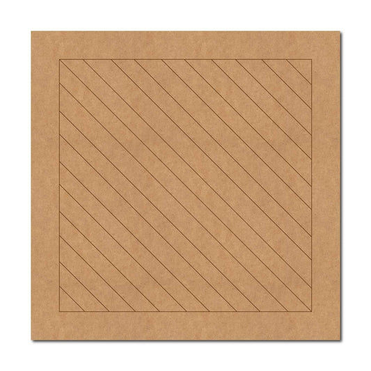 Square Pre Marked Base MDF Design 1
