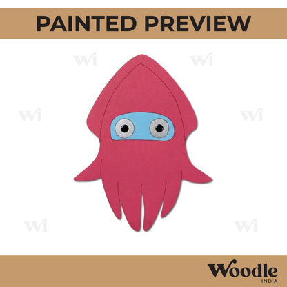Squid Mario Pre Marked MDF Design 1