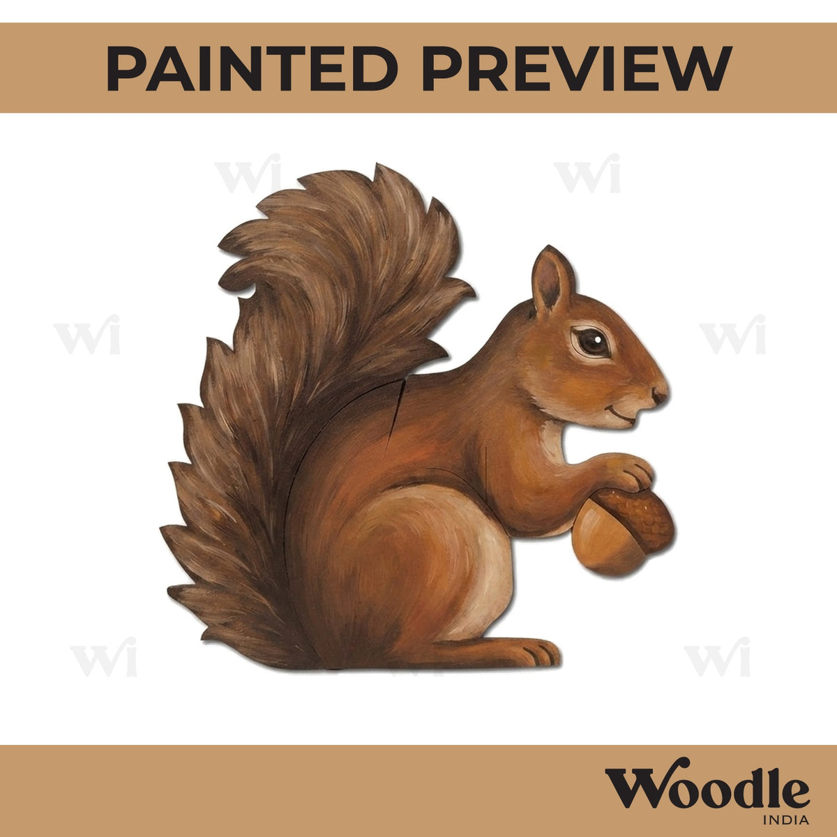 Squirrel Pre Marked MDF Design 13