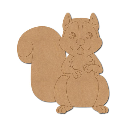 Squirrel Pre Marked MDF Design 3