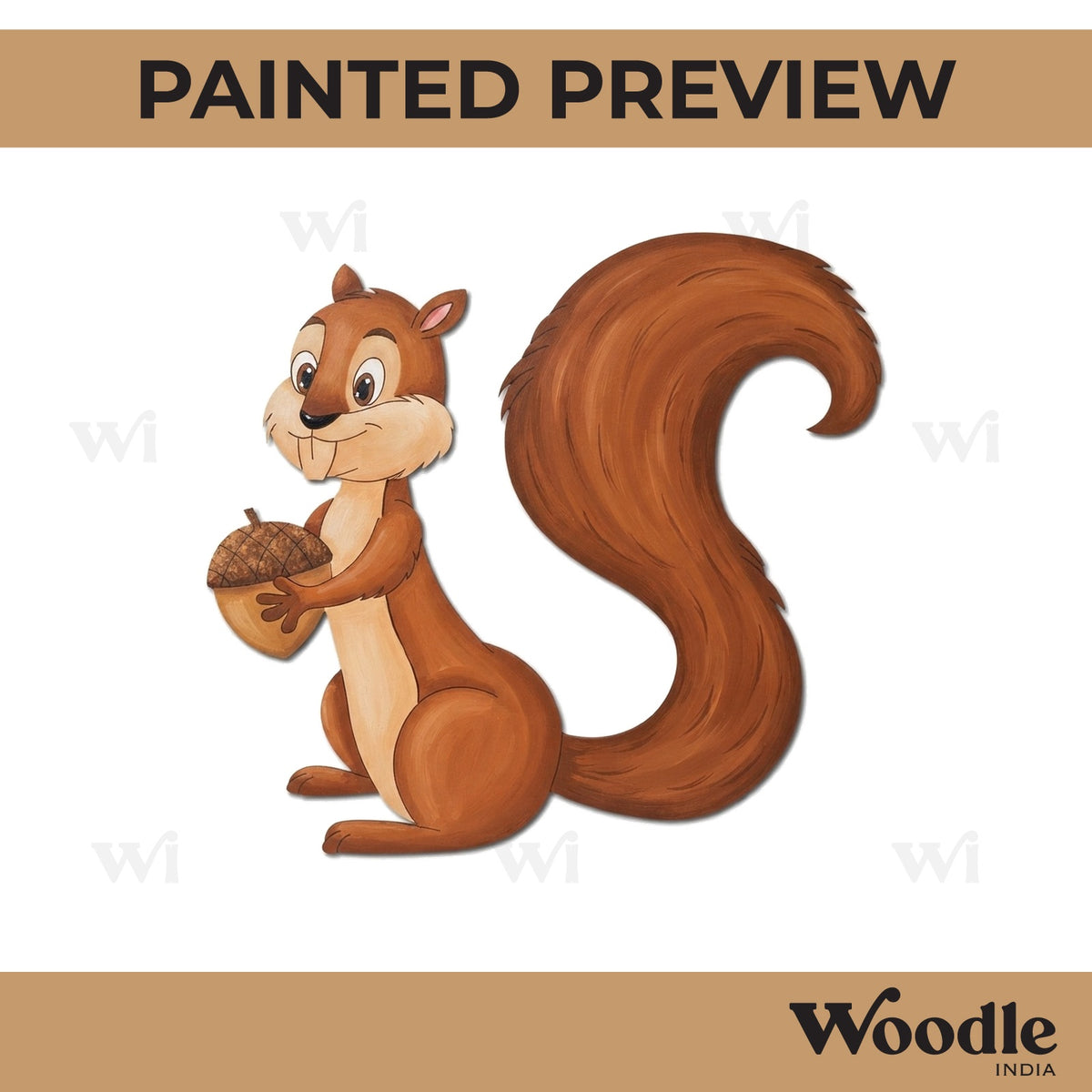 Squirrel Pre Marked MDF Design 7