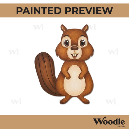 Squirrel Pre Marked MDF Design 8