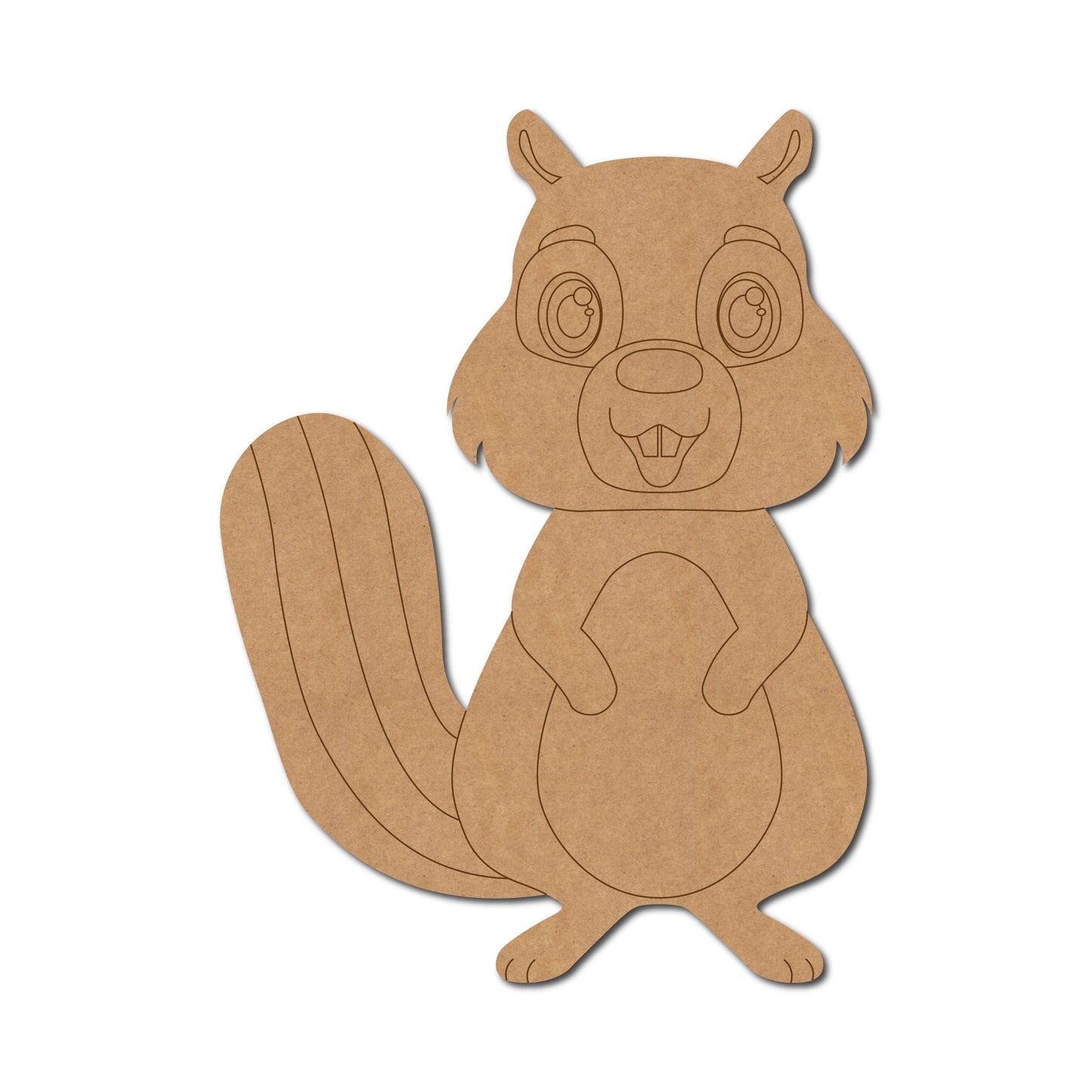 Squirrel Pre Marked MDF Design 8