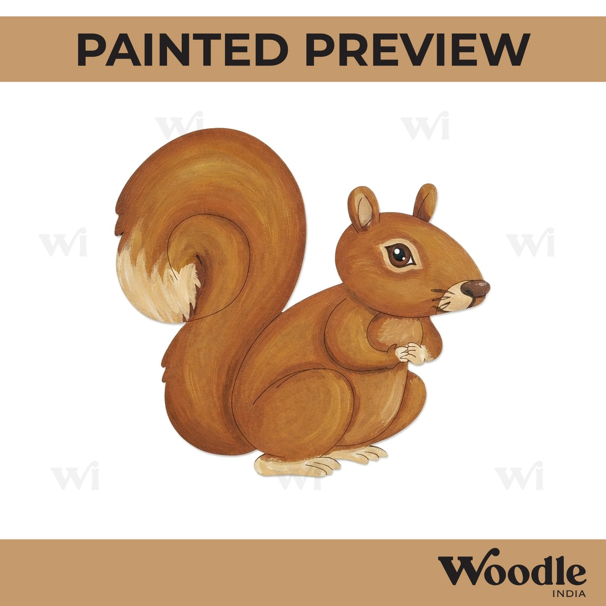 Squirrel Pre Marked MDF Design 9