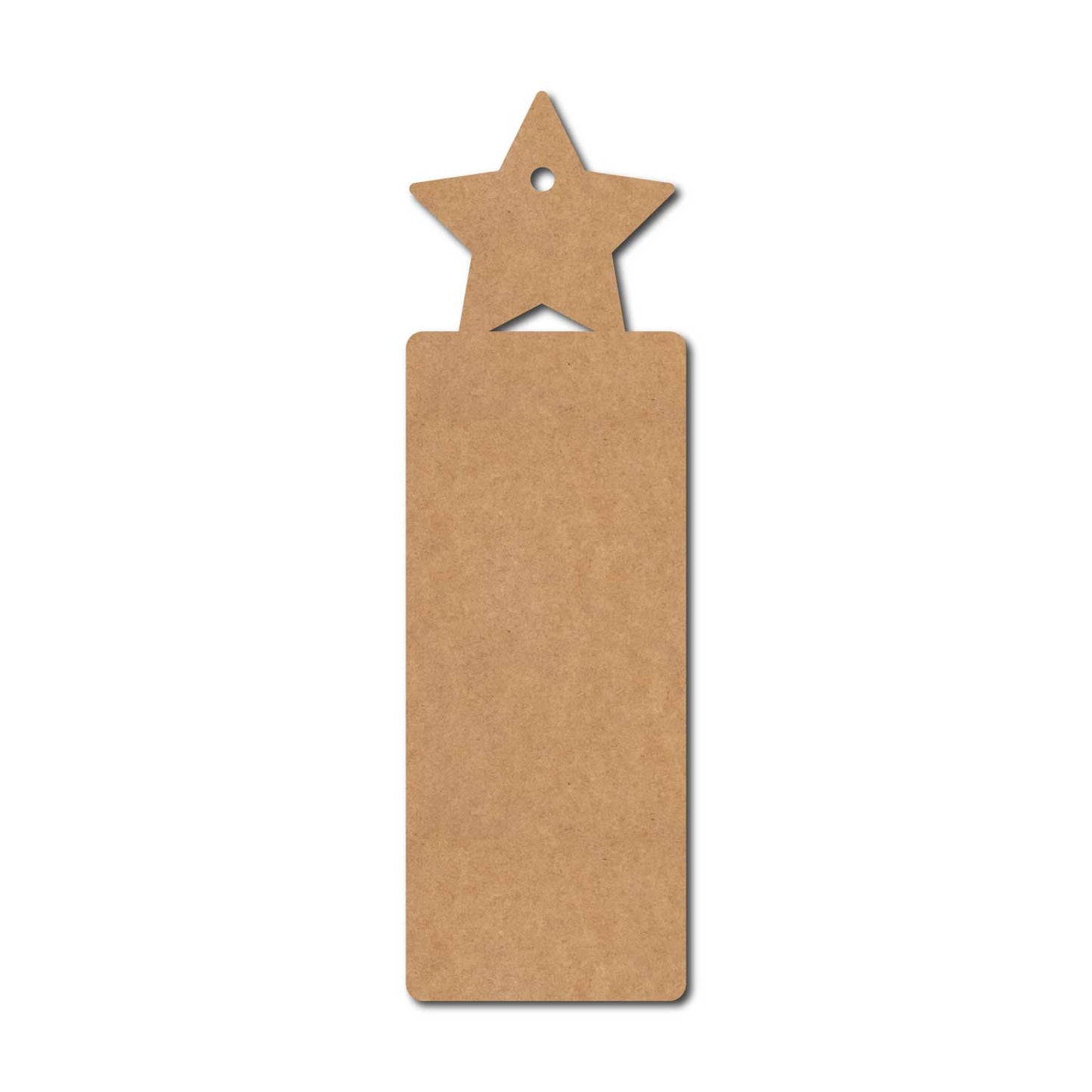Star Bookmark MDF Design 1