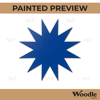 Star Cutout MDF Design 10