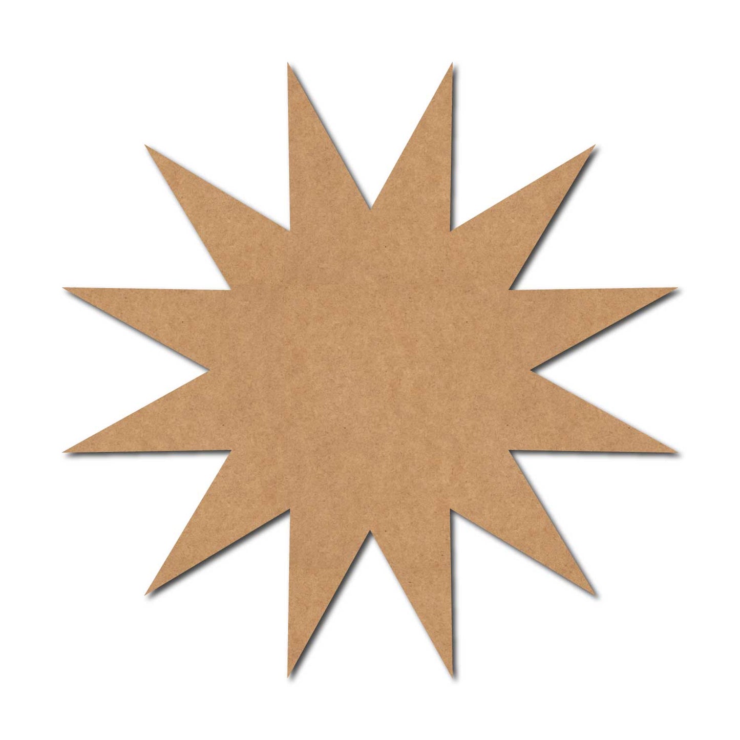 Star Cutout MDF Design 10