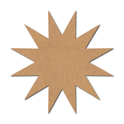 Star Cutout MDF Design 10
