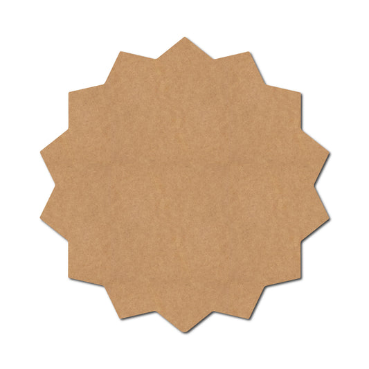 Star Cutout MDF Design 2