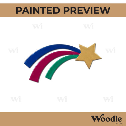 Star Cutout MDF Design 3