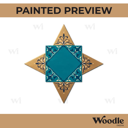 Star Cutout MDF Design 5