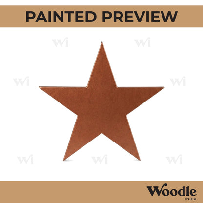 Star Cutout MDF Design 6