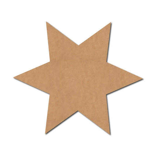 Star Cutout MDF Design 7