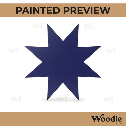 Star Cutout MDF Design 8