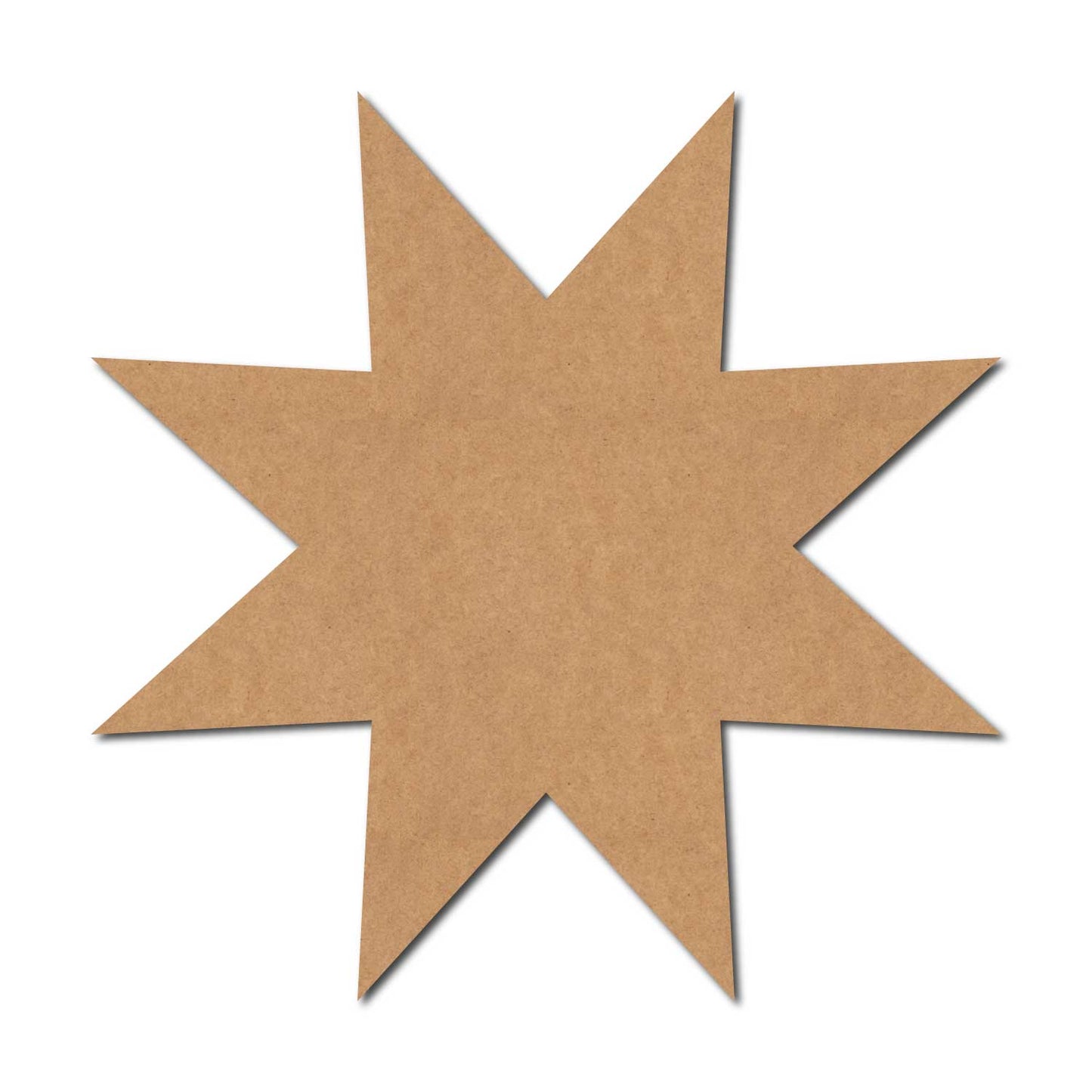 Star Cutout MDF Design 8