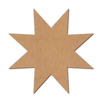 Star Cutout MDF Design 8