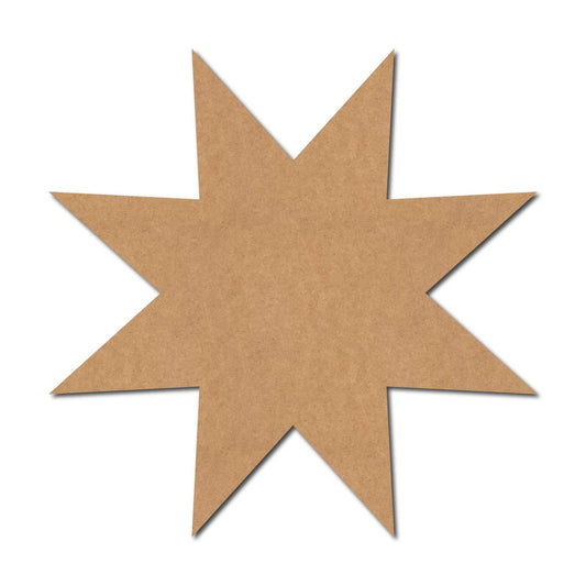 Star Cutout MDF Design 8