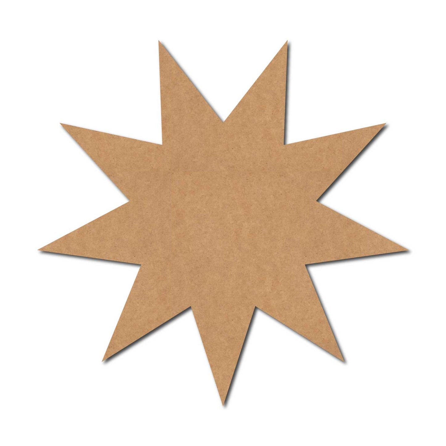Star Cutout MDF Design 9