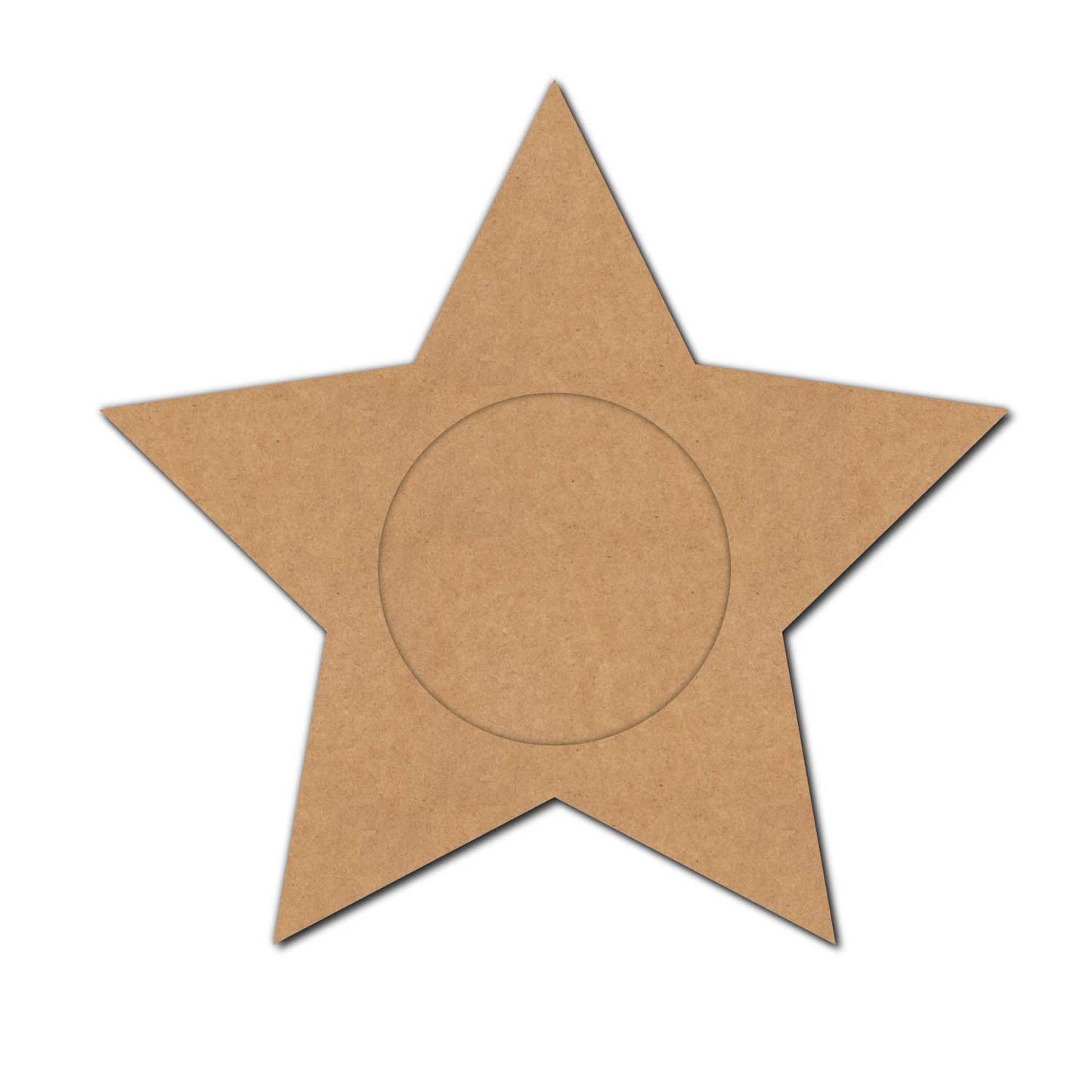 Star Diya Tealight Holder MDF Design 1