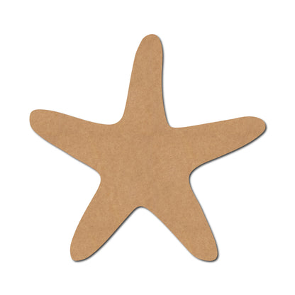 Star Fish Cutout MDF Design 1