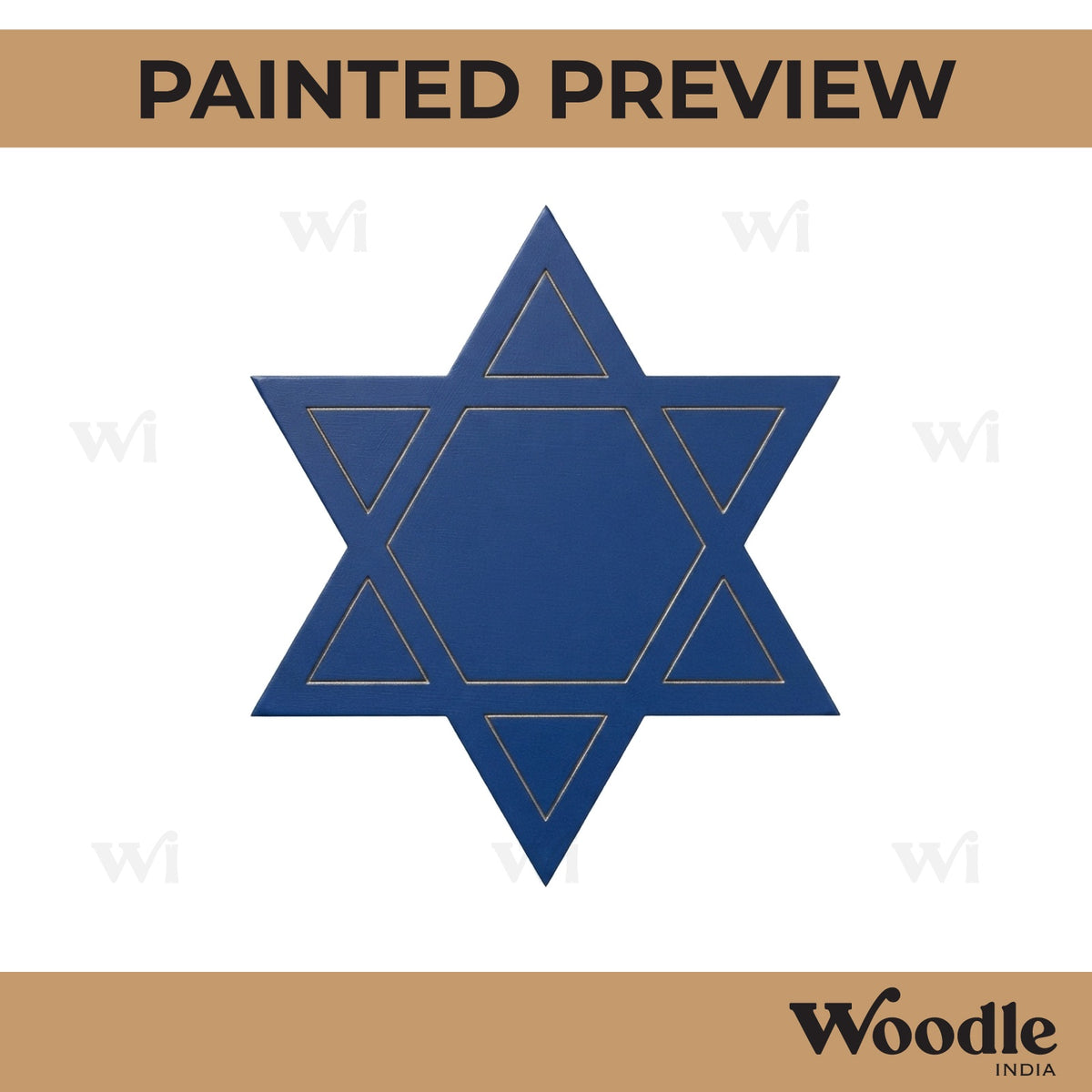 Star Pre Marked MDF Design 2