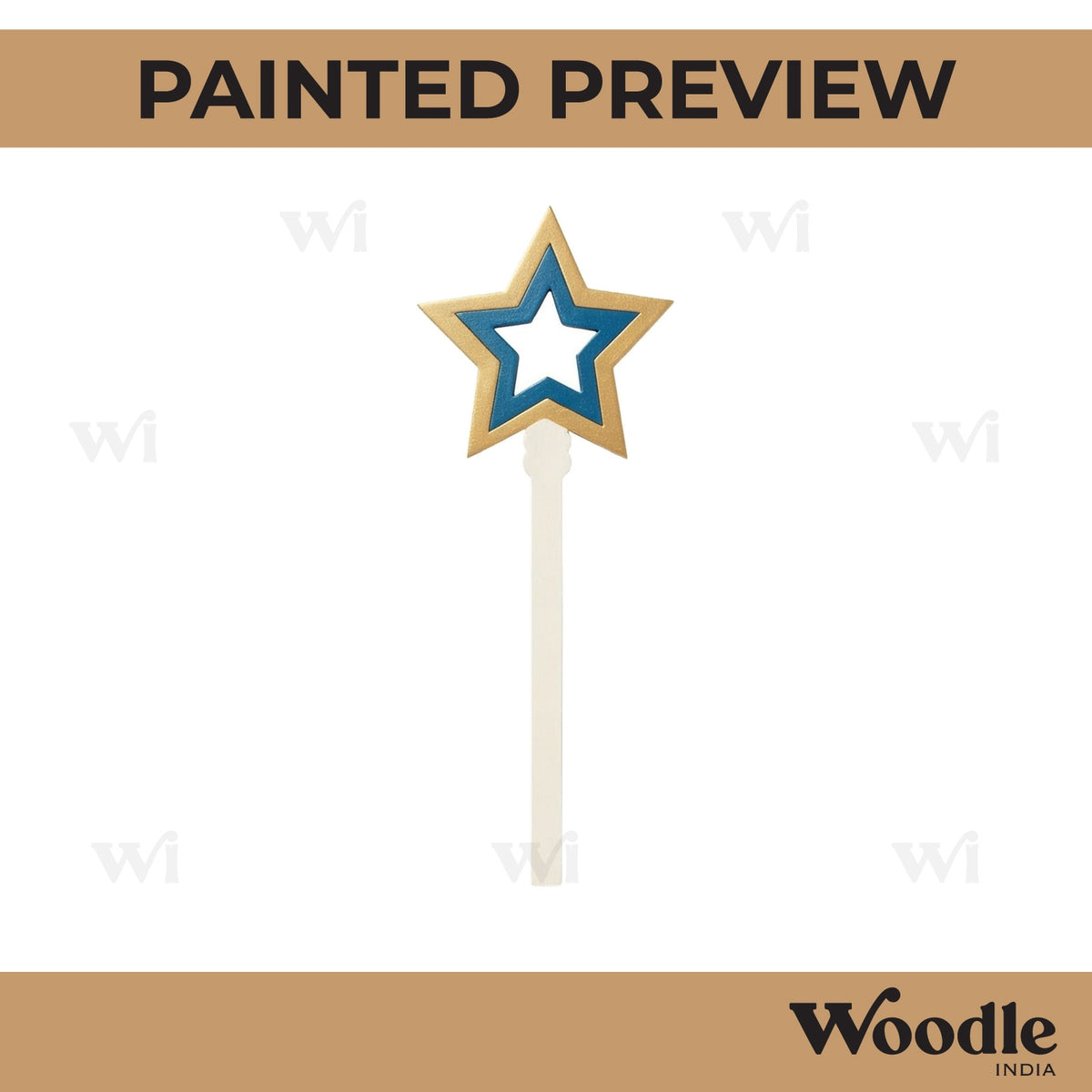 Star Pre Marked MDF Design 5