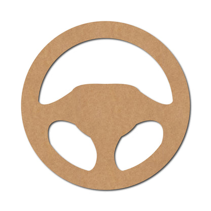 Steering Wheel Pre Marked MDF Design 1