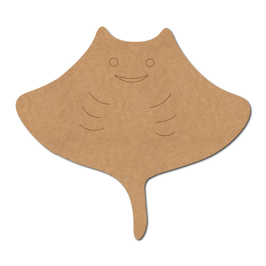 Stingray Fish Pre Marked MDF Design 1