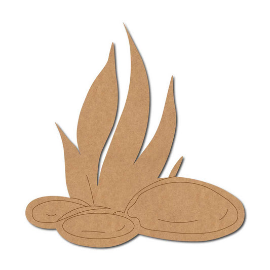 Stones Grass Pre Marked MDF Design 1