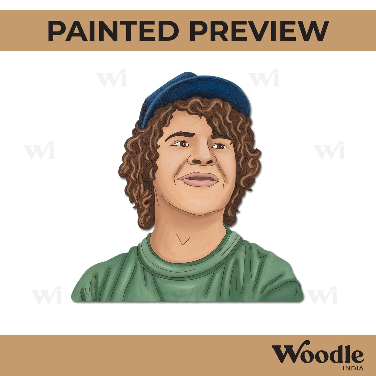 Stranger Things Boy Pre Marked MDF Design 2